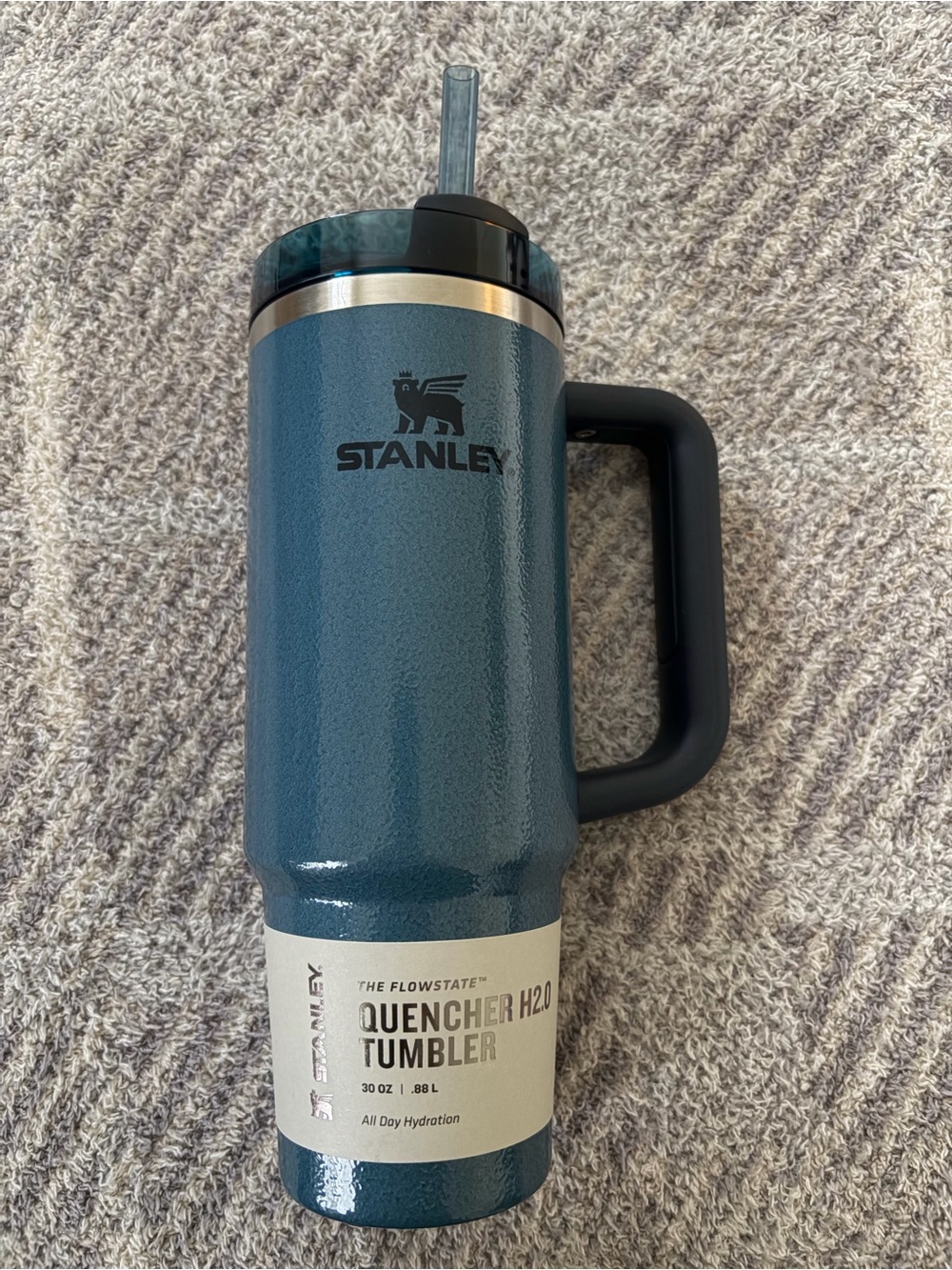 Stanley Quencher H2.0 Tumbler 30oz in Teal Blue